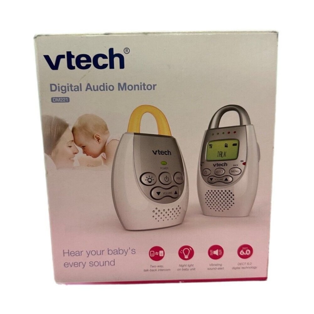VTECH Digital Audio Baby Monitor DM221 NEW!